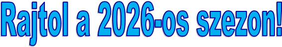 Rajtol a 2026-os szezon!